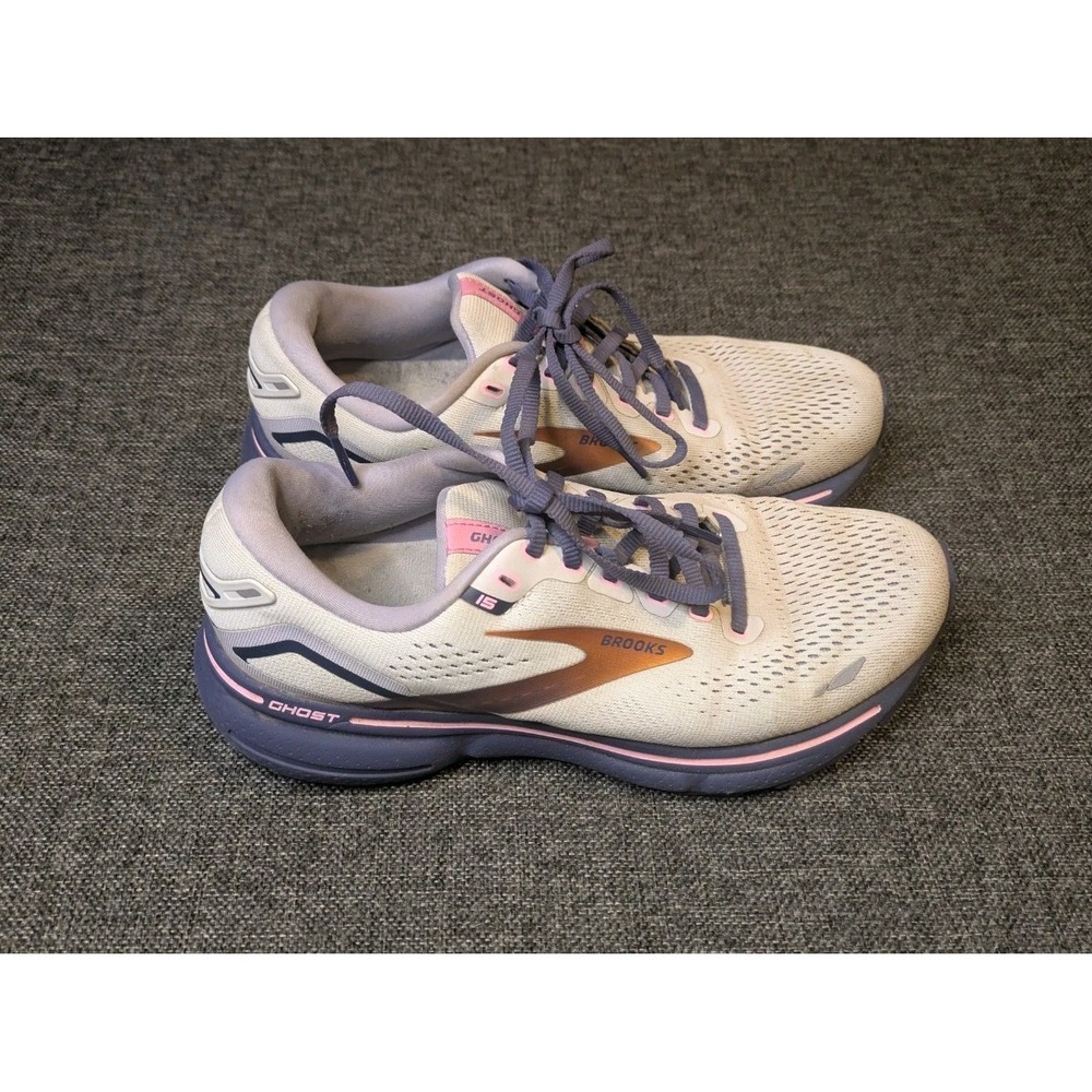 Brooks Ghost 15 Women's Size 8 B (Medium) Running Shoes Spa Blue Copper Sneakers